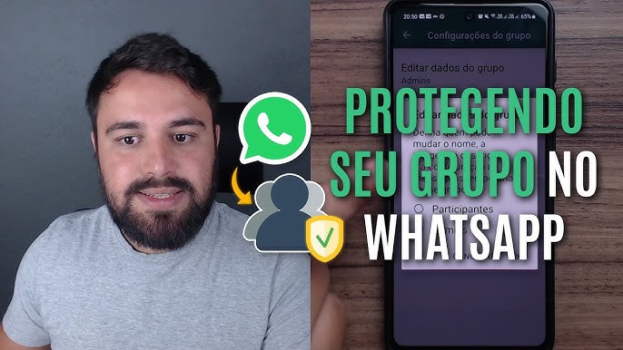 Como travar grupo ou contatos #fy #fypシ #whatsapp #sefudeuuu