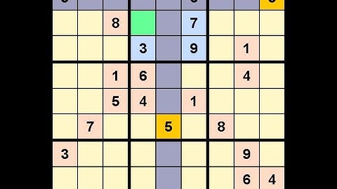 How to Solve Los Angeles Times Sudoku Expert October 14, 2022