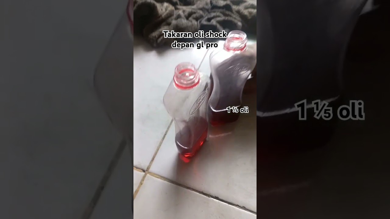 Pergantian seal shock depan gl pro dan takaran oli gl pro #glpro #glbapak #glseries #glproblackengin