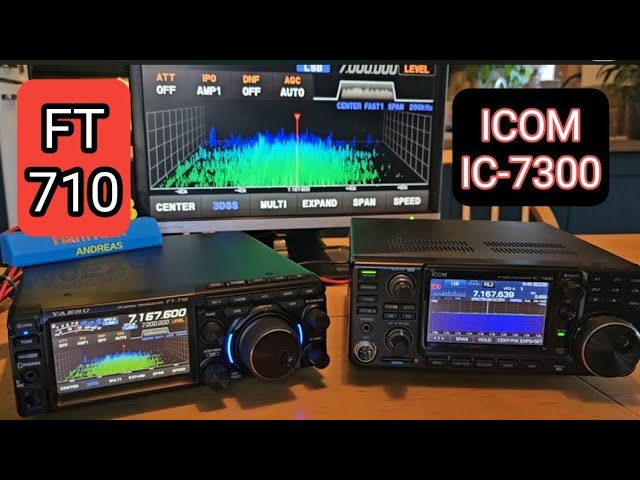 Yaesu FT-710 & Icom IC-7300 Hard Choice ? - YouTube