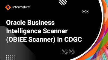 Oracle Business Intelligence Scanner (OBIEE Scanner) in CDGC Nov 2023 Release