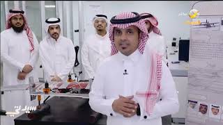 طلاب جامعة الامير محمد بن فهد تصميم طائرة من الصفر