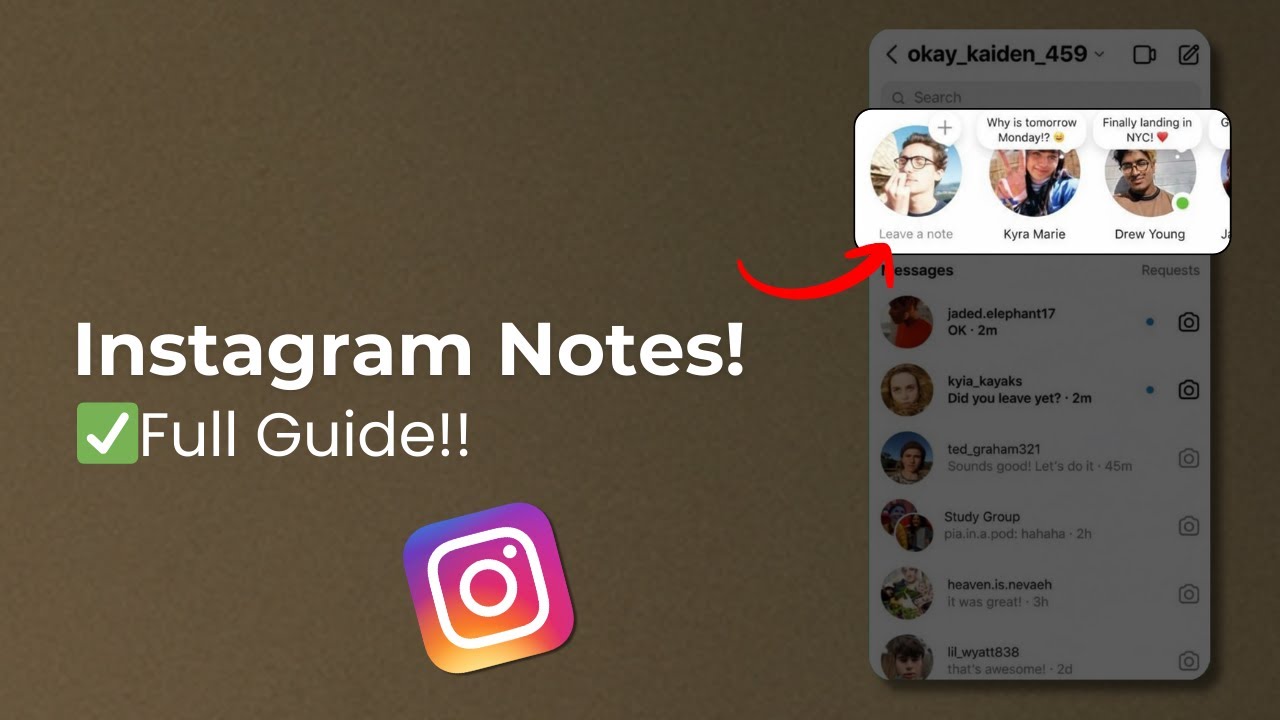How to Use Instagram Notes (Step by Step Tutorial) - YouTube