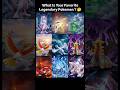 What Is Your Favorite Legendary Pokemon ?#pokemon #pokémon #legendarypokemon #gaming #retrogaming