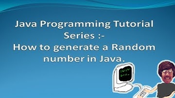 Java Programming Tutorial  - Random Number Generator