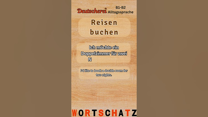 Reisen buchen: Flug & Hotel #Deutsch #German
