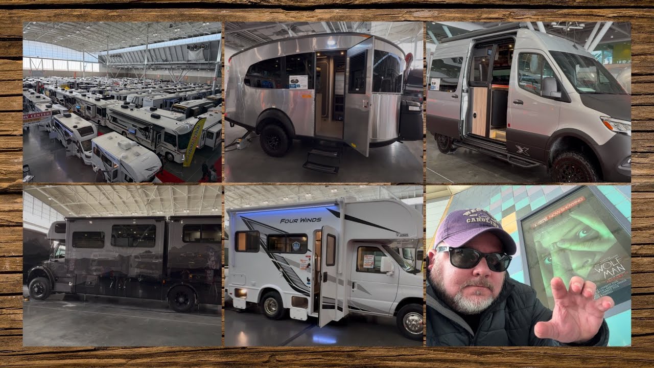 New England RV Super Show 2025- Boston MA- Wolf Man Movie Thoughts- D ...