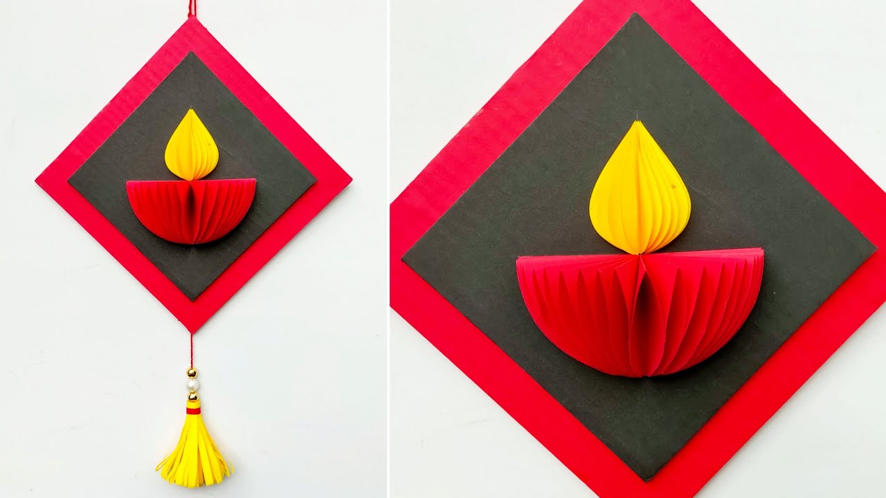 beautiful-diwali-wall-hanging-craft-diwali-decoration-ideas-paper