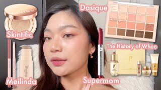 เเต่งหน้าใช้ของใหม่ Dasique, Skintific, Meilinda, Supermom, เจ้านาง, the History of whoo