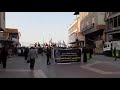 تشييع مهيب للشيخ علي محمد منشد آل حبيب في محافظة النجف الاشرف