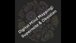Digital Mind Mapping:  Supernote & Obsidian
