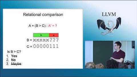 2013 EuroLLVM Developers’ Meeting: E. Stepanov “Run-time tracking of uninitialized data with ... ”