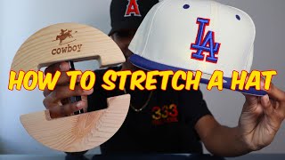 How to Stretch a Fitted Hat / How to Stretch a Baseball Cap | How to Use an Adjustable Hat Stretcher