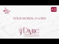Your Words, O Lord Song Lyrics | A22 | With Joyful Lips Hymns | Divine Hymns