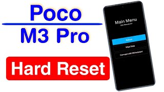 How to Hard Reset Xiaomi Poco M3 Pro | Poco M3 Pro Hard Reset Kaise Kare