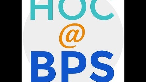 HOC@BPS 2016 Info Session