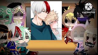 Bnha reacciona a sus ships 2/? (todobakudeku y togaochako)