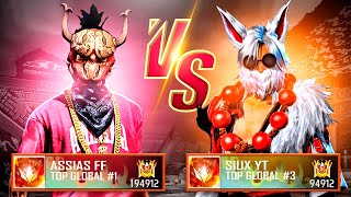 MI PRIMER PVP TOXICO EN MI NUEVA CUENTA SAKURA 😈 TOP GLOBAL 3 VS TOP GLOBAL 1!! FREE FIRE