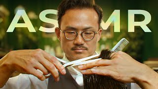 VIP Full Treatment at Vintage Japanese Hair Salon Established in 1934 (ASMR)