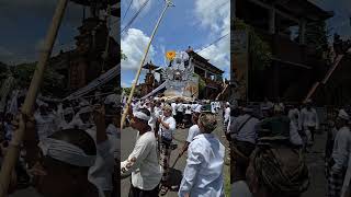 Karya Pelebon Ida Pandita Nabe Ageni Dharma Jati  Biru Dhaksa