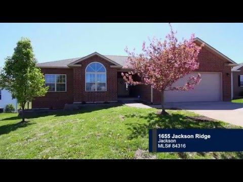 1655 Jackson Ridge, Jackson, MO home video tour