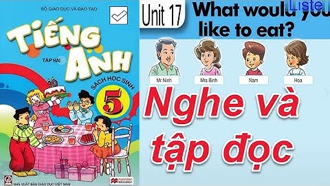Tiếng Anh Lớp 5 UNIT 17  WHAT WOULD YOU LIKE TO EAT ( Nghe và đọc )