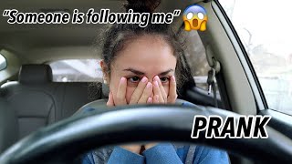 Someone is following me! **PRANK**