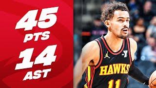 Trae Young Ties LeBron & Iverson In NBA History! 👏 | November 30, 2023