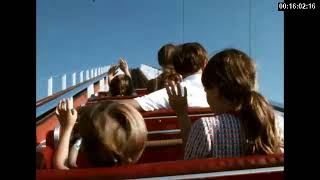 Inside Kings Island theme park in 1972