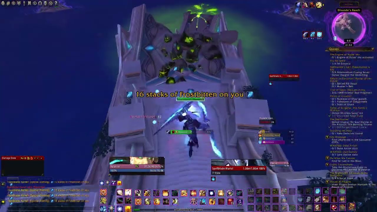 Some SOLO WoW Achievements in Nighthold, Highmaul and Blackrock Foundry