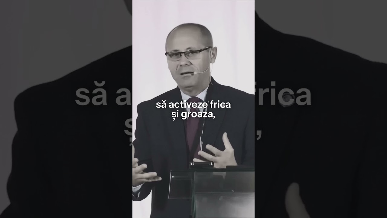 De ce folosește Dumnezeu uneori FRICA și GROAZA în viețile noastre? - Luigi Mițoi