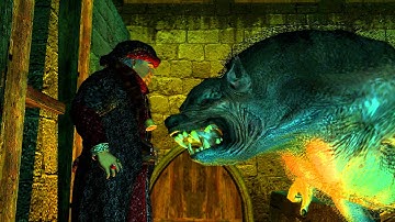 The Witcher: Enhanced Edition - Werewolf scene