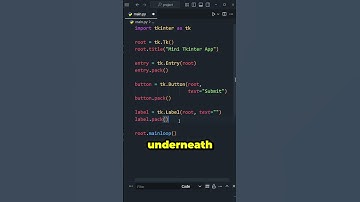 Bouw een Python-desktopapp in 30 seconden! 💻 (Geen extra bibliotheken nodig)