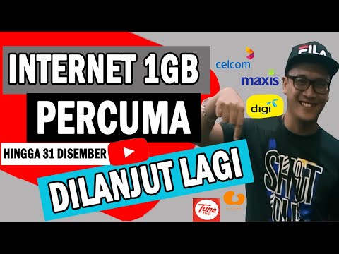 Internet 1GB PERCUMA Dilanjutkan Hingga 31 Disember Dan Cara-Cara Menebusnya