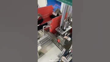 Automatic gift carton box folding forming machine empty tray box making machine