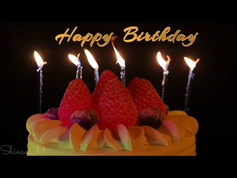 バースデー動画 ♥10♥ Happy Birthday Video card ♥お誕生日