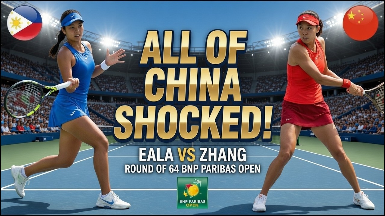 Весь Китай в шоке! Александра Эала сразится с Чжан Шуай в эпическом противостоянии BNP и Paribas!