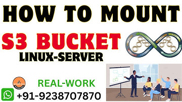How To mount s3 bucket on linux | Work On S3 Bucket in AWS  #devopsbustechnology #awscloud #aws
