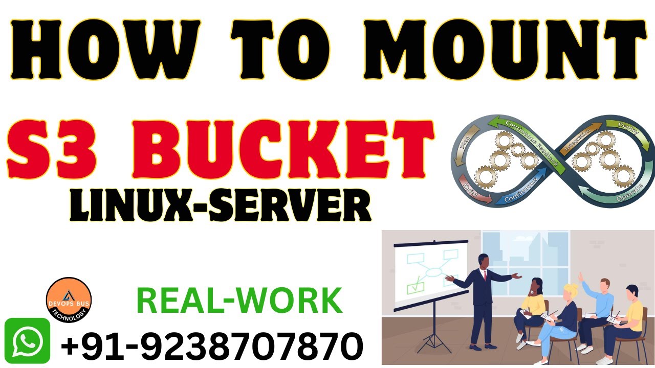 How To mount s3 bucket on linux | Work On S3 Bucket in AWS # ...