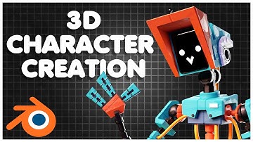3D Robot Character Creation
