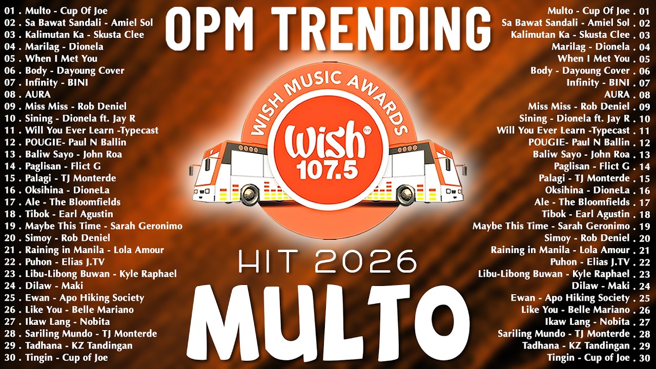 (Top 1 Viral) OPM Acoustic Love Songs 2026 Playlist 💗 Best Of Wish 107.5 Song Playlist 2026