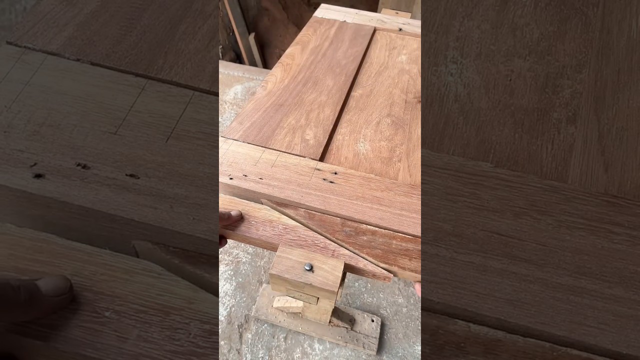 Traditional Wood Clamp #woodworking #diy #tips #tipsandtricks #carpenter #woodcraft