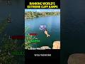 Ranking the world's most extreme cliff jumps #shorts #ranking