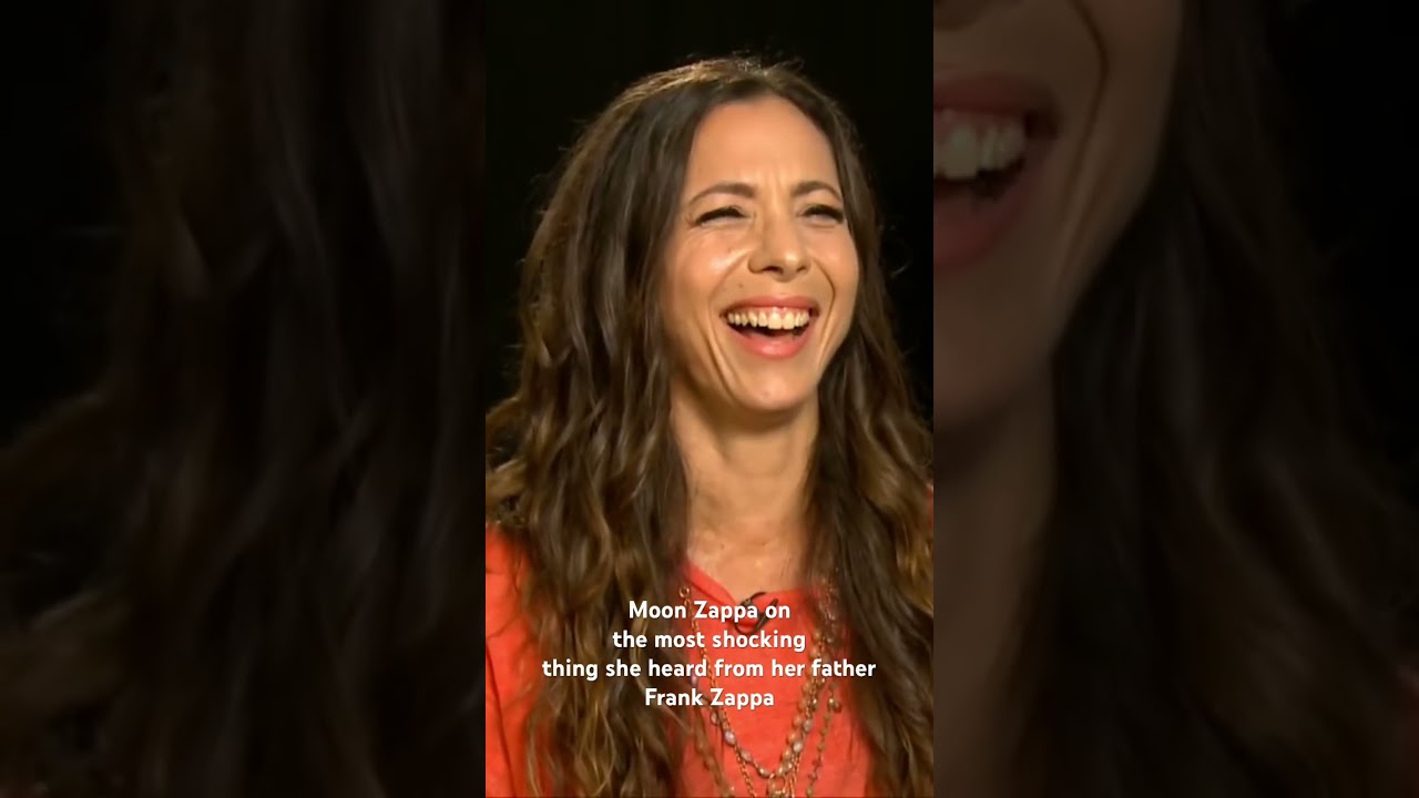 Watch Moon Zappa on the most shocking thing she heard from her father #FrankZappa #shorts on YouTube Watch Moon Zappa on the most shocking thing she heard from her father #FrankZappa #shorts on YouTube
