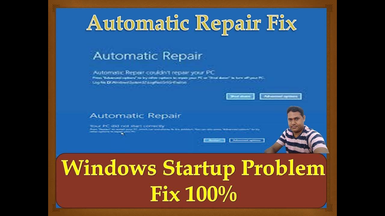 How to Fix Automatic Repair Loop in Windows 10 | Startup Repair Couldn ...