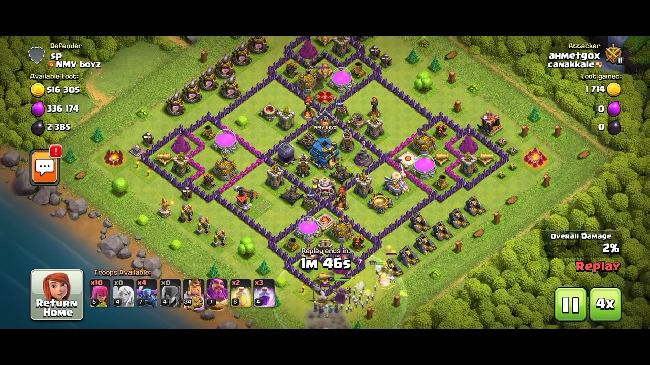 coc defense log your defense won 