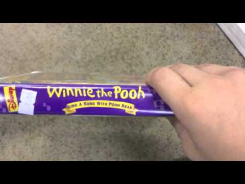 Winnie The Pooh Sing A Song With Pooh Bear 1999 VHS
