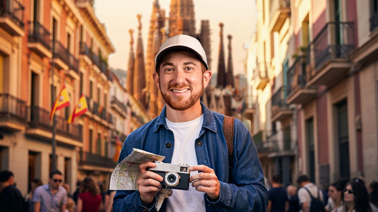 $100 Challenge in Barcelona in 24 Hours