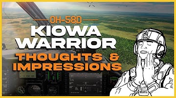 A Real Kiowa Pilot shares his Thoughts and Impressions | OH-58D Kiowa Warrior DCS World
