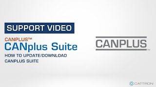 How to Update/Download CANplus™ Suite